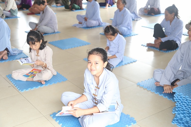 Re-learning majesty of the Buddha's disciple