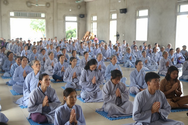 Re-learning majesty of the Buddha's disciple
