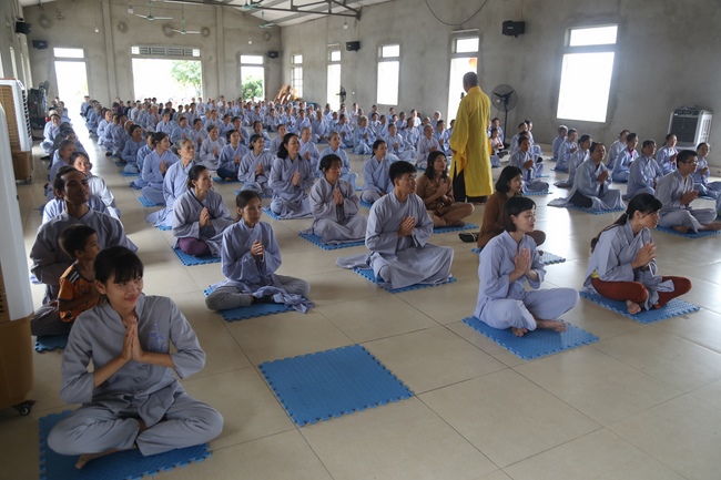 Re-learning majesty of the Buddha's disciple