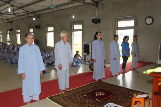 Re-learning majesty of the Buddha's disciple