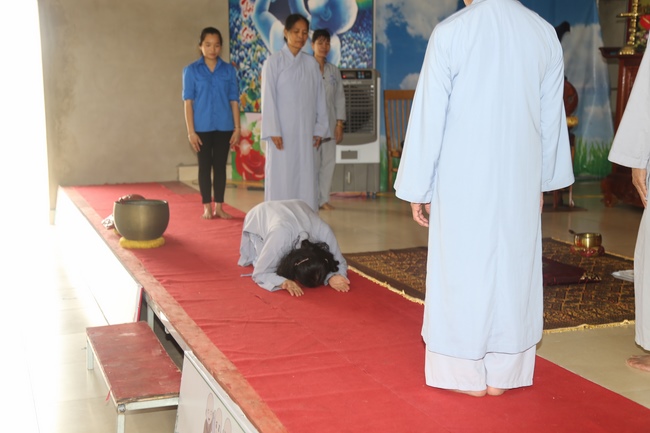 Re-learning majesty of the Buddha's disciple
