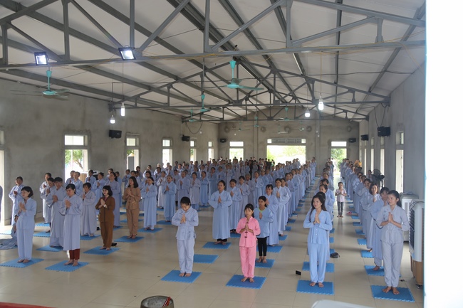 Re-learning majesty of the Buddha's disciple