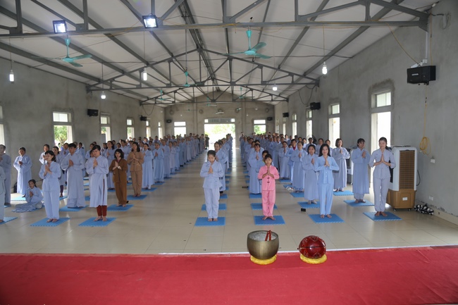 Re-learning majesty of the Buddha's disciple