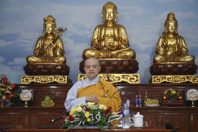 Re-learning majesty of the Buddha's disciple