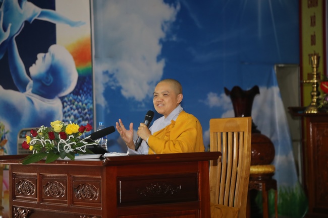 Re-learning majesty of the Buddha's disciple