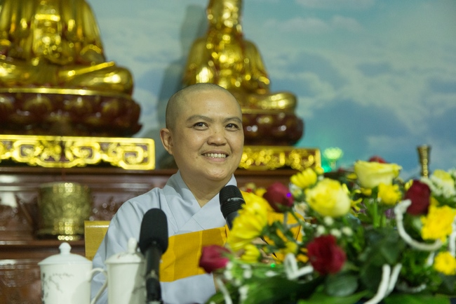 Re-learning majesty of the Buddha's disciple