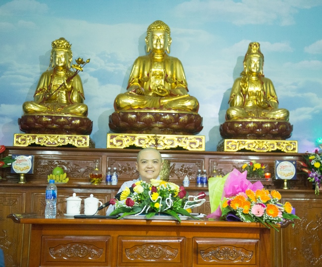 Re-learning majesty of the Buddha's disciple