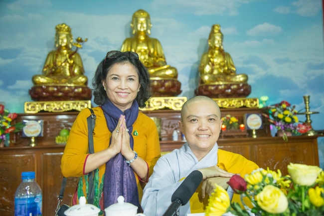 Re-learning majesty of the Buddha's disciple