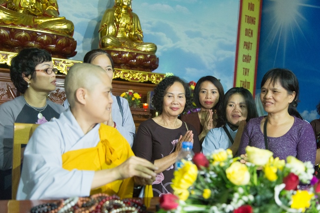 Re-learning majesty of the Buddha's disciple