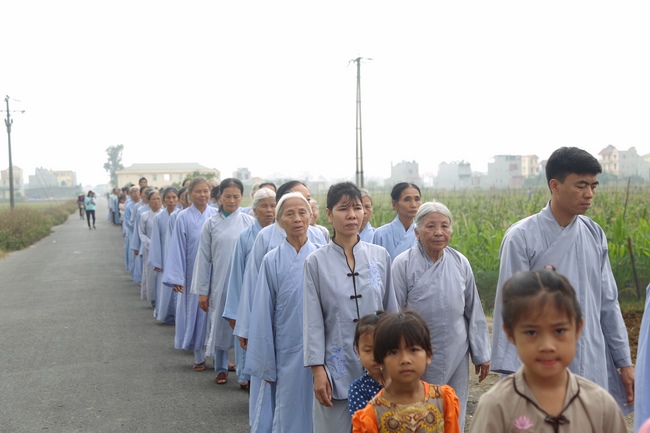 Re-learning majesty of the Buddha's disciple