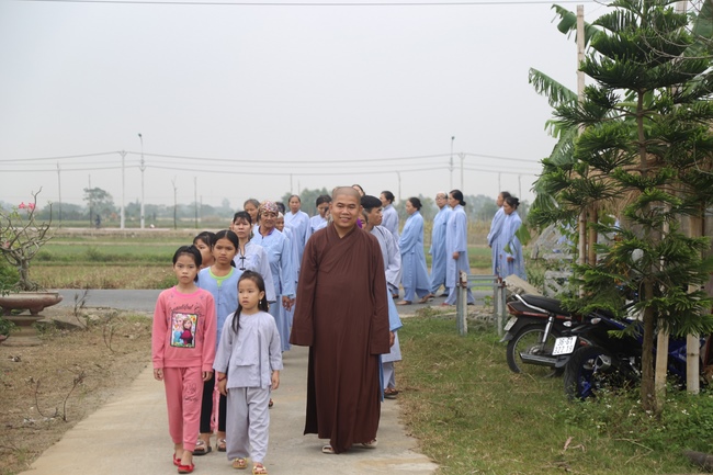 Re-learning majesty of the Buddha's disciple