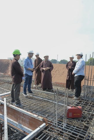 Concrete Pouring the 4th  Floor of the Multifunctional Building