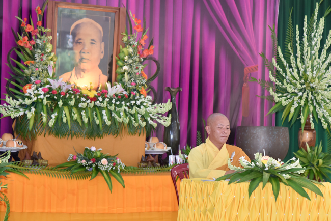 The Memorial Ceremony of Most Venerable Ngo Chan Tu at Quoc Thoi pagoda - Ben Tre province