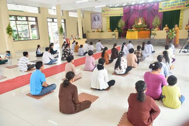 The Memorial Ceremony of Most Venerable Ngo Chan Tu at Quoc Thoi pagoda - Ben Tre province
