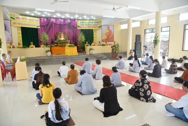 The Memorial Ceremony of Most Venerable Ngo Chan Tu at Quoc Thoi pagoda - Ben Tre province