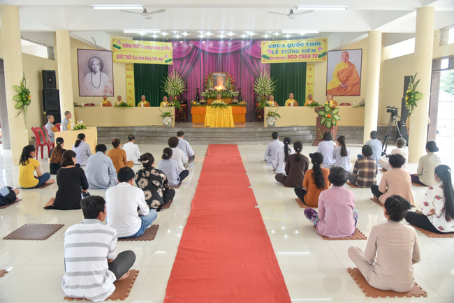 The Memorial Ceremony of Most Venerable Ngo Chan Tu at Quoc Thoi pagoda - Ben Tre province