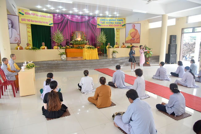 The Memorial Ceremony of Most Venerable Ngo Chan Tu at Quoc Thoi pagoda - Ben Tre province