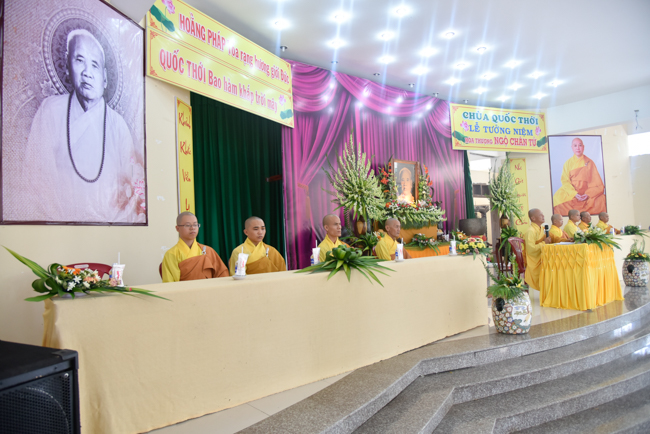 The Memorial Ceremony of Most Venerable Ngo Chan Tu at Quoc Thoi pagoda - Ben Tre province
