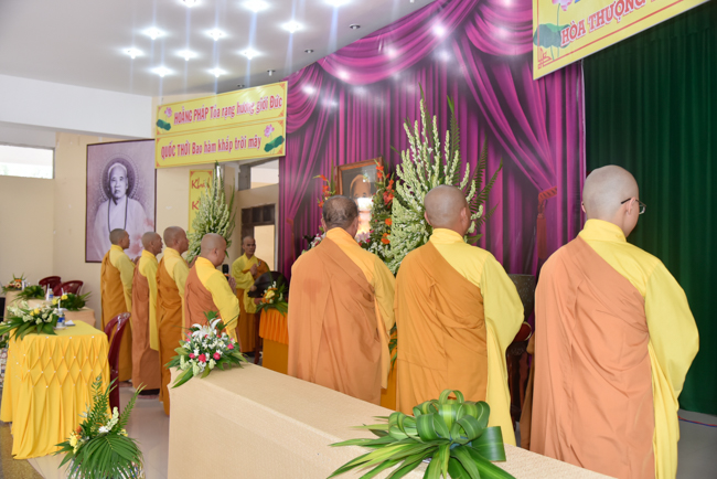 The Memorial Ceremony of Most Venerable Ngo Chan Tu at Quoc Thoi pagoda - Ben Tre province