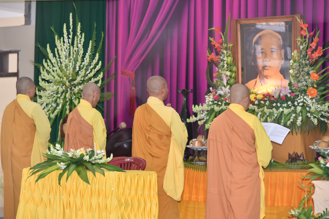 The Memorial Ceremony of Most Venerable Ngo Chan Tu at Quoc Thoi pagoda - Ben Tre province