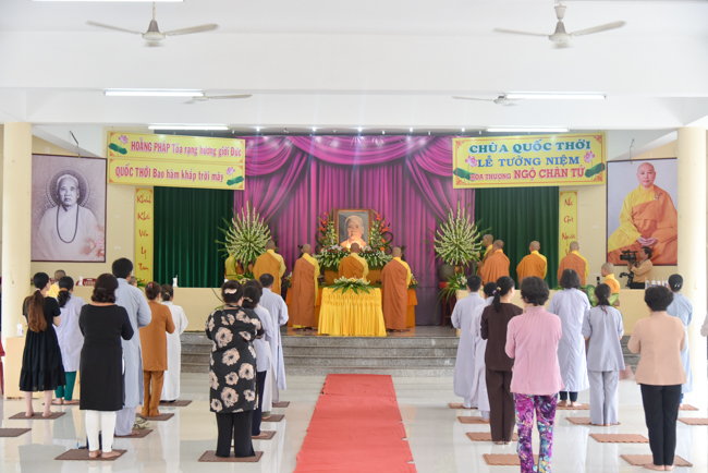 The Memorial Ceremony of Most Venerable Ngo Chan Tu at Quoc Thoi pagoda - Ben Tre province