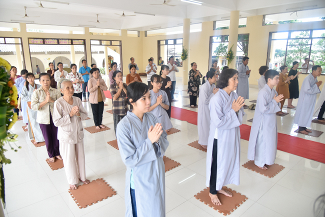 The Memorial Ceremony of Most Venerable Ngo Chan Tu at Quoc Thoi pagoda - Ben Tre province