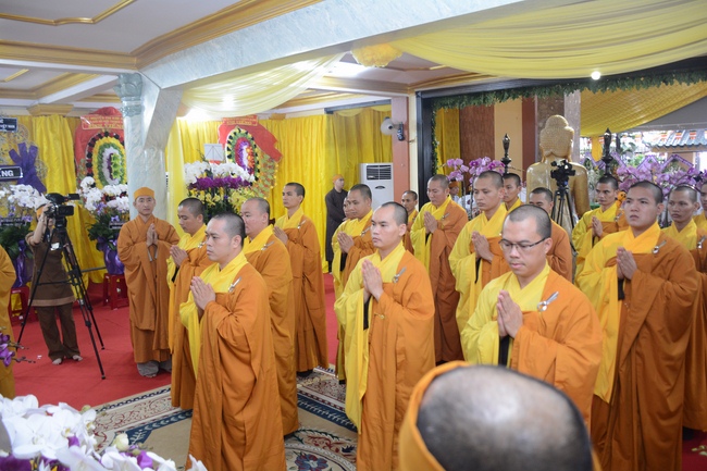 Lễ viếng cố đại lão HT. Thích Hiển Pháp