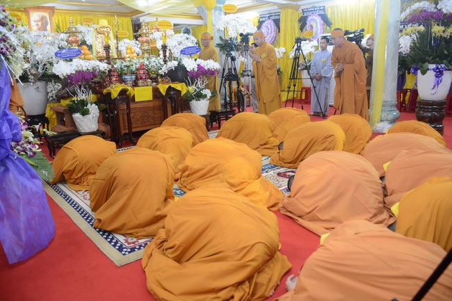 Lễ viếng cố đại lão HT. Thích Hiển Pháp