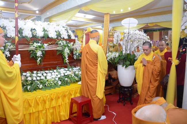 Lễ viếng cố đại lão HT. Thích Hiển Pháp