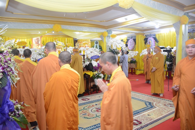 Lễ viếng cố đại lão HT. Thích Hiển Pháp