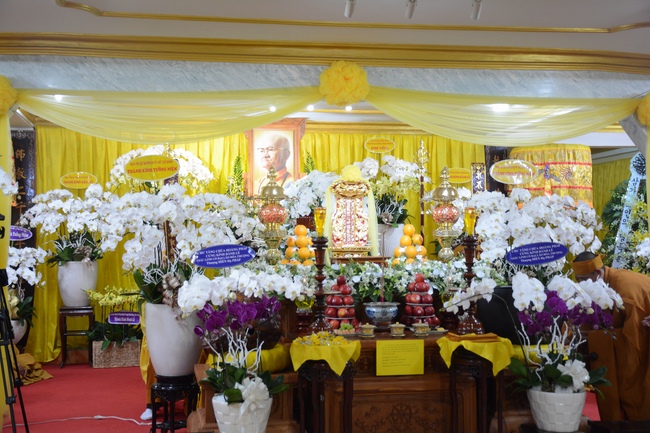 Lễ viếng cố đại lão HT. Thích Hiển Pháp