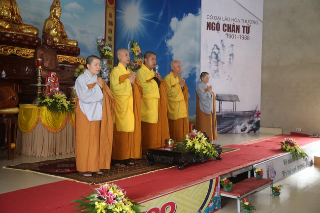 The Death Anniversary of Most Venerable Ngo Chan Tu at Dong Cao pagoda - Thanh Hoa province