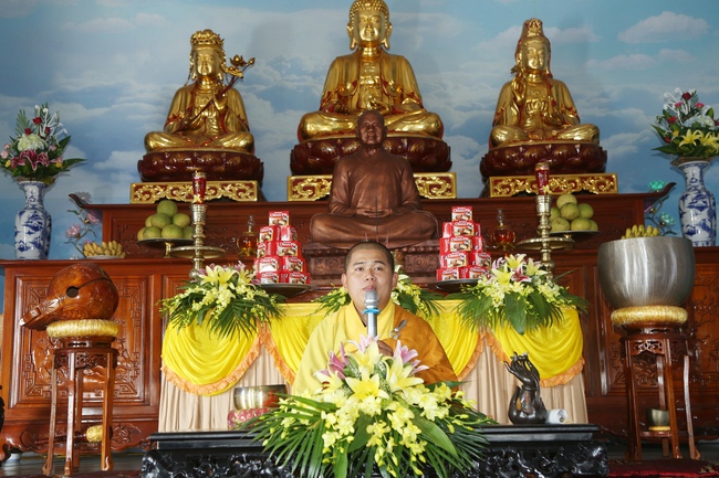 The Death Anniversary of Most Venerable Ngo Chan Tu at Dong Cao pagoda - Thanh Hoa province