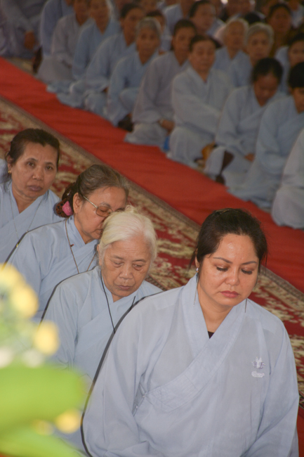 The Founder 's death anniversary at Tây Khánh Pagoda in Thái Bình Province