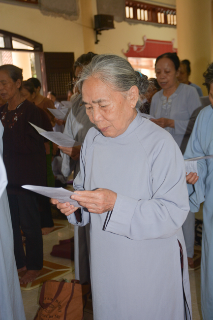 The Founder 's death anniversary at Tây Khánh Pagoda in Thái Bình Province