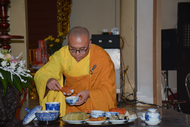 The Founder 's death anniversary at Tây Khánh Pagoda in Thái Bình Province