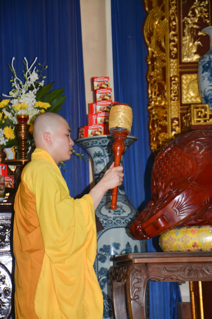 The Founder 's death anniversary at Tây Khánh Pagoda in Thái Bình Province