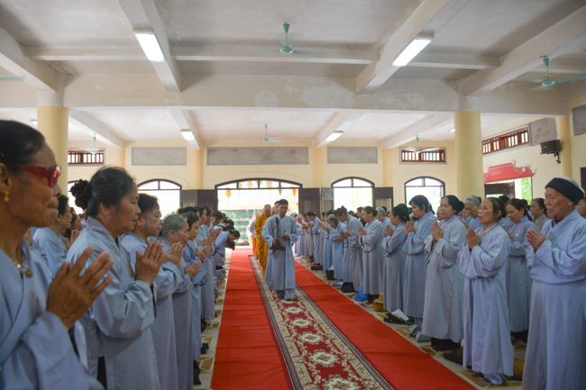The Founder 's death anniversary at Tây Khánh Pagoda in Thái Bình Province