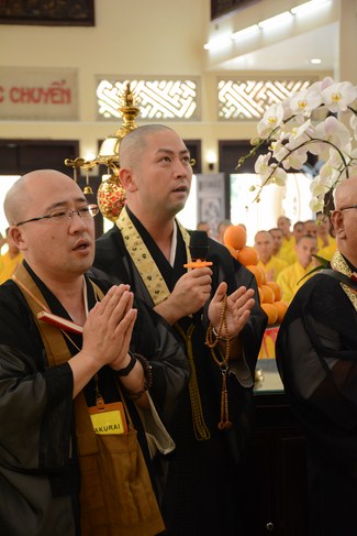 Japanese Pure Land Delegation visited Hoang Phap