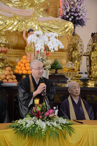 Japanese Pure Land Delegation visited Hoang Phap