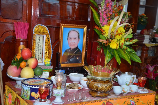 The ceremony praying for rebirth in Long An Province and Hoc Mon District