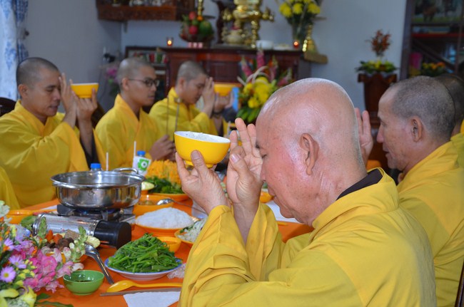 The ceremony praying for rebirth in Long An Province and Hoc Mon District