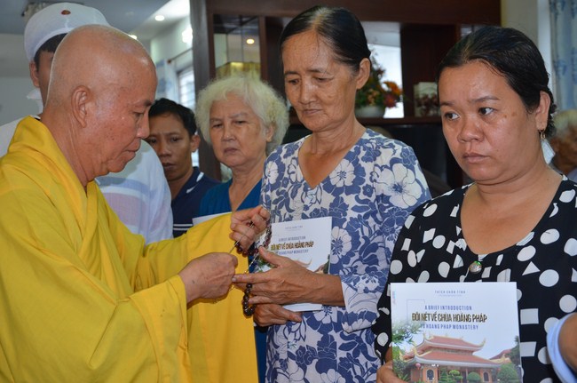 The ceremony praying for rebirth in Long An Province and Hoc Mon District