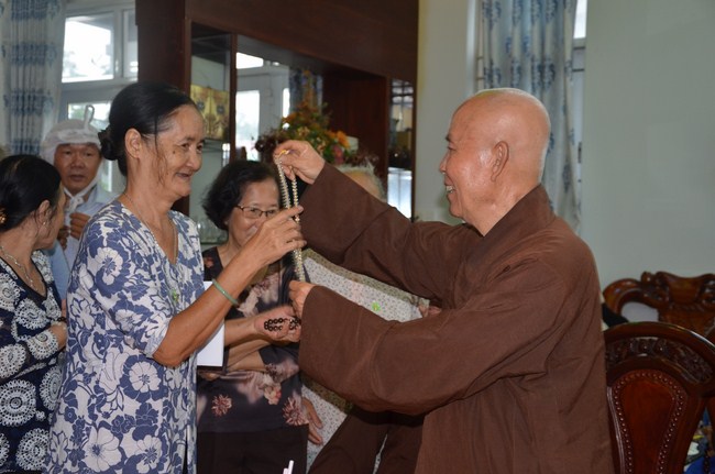 The ceremony praying for rebirth in Long An Province and Hoc Mon District