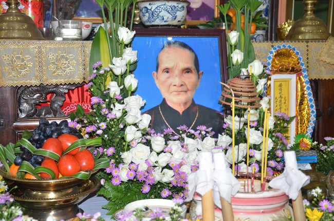 The ceremony praying for rebirth in Long An Province and Hoc Mon District