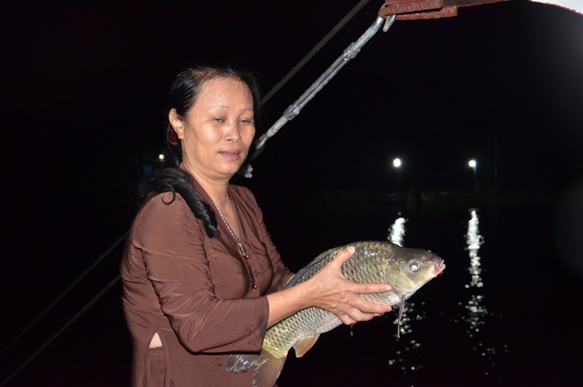 A praying ceremony for the rebirth and releasing creatures in Cu Chi