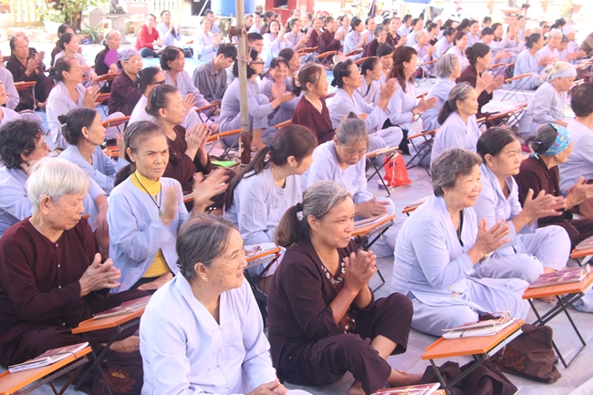 Pray-for-peace cultivation course at Tieu Dao Pagoda - QuangNinh Province