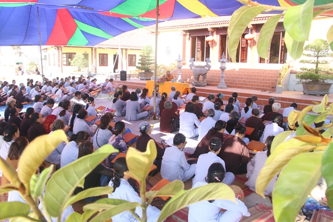 Pray-for-peace cultivation course at Tieu Dao Pagoda - QuangNinh Province