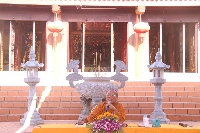 Pray-for-peace cultivation course at Tieu Dao Pagoda - QuangNinh Province