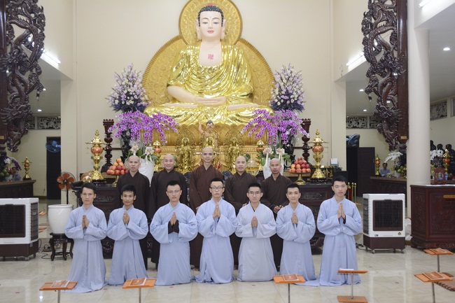 Lễ thế phát xuất gia  – đợt 2/2018